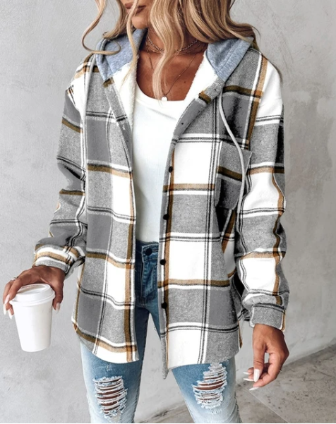 Jasmin | Blocked Jacket