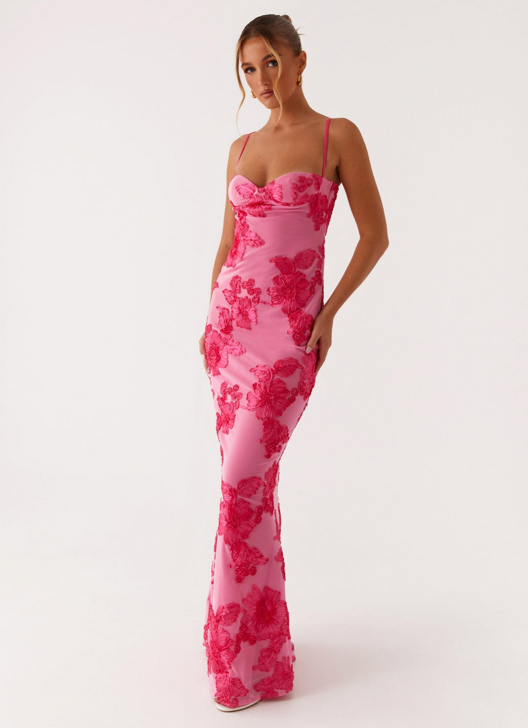 Soraya™ | Embroidered Maxi Dress
