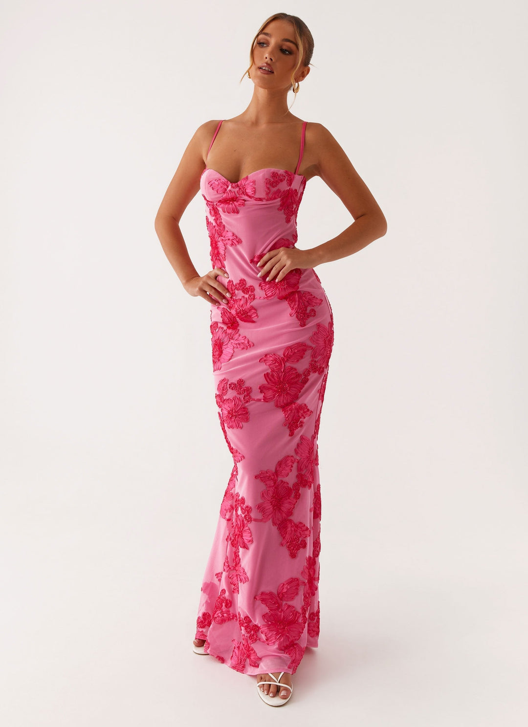 Soraya™ | Embroidered Maxi Dress