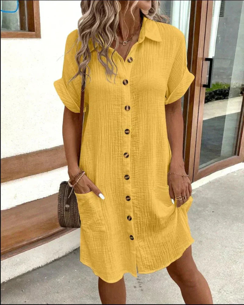 Aria - Classic Polo Loose Dresses