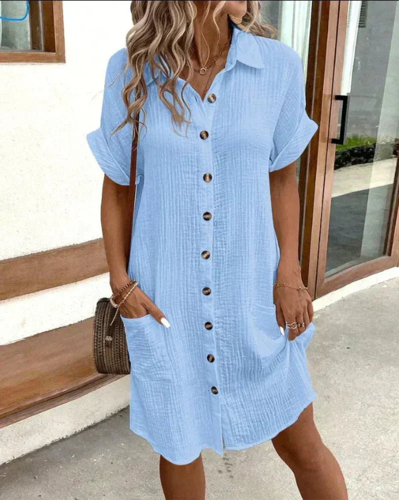 Aria - Classic Polo Loose Dresses