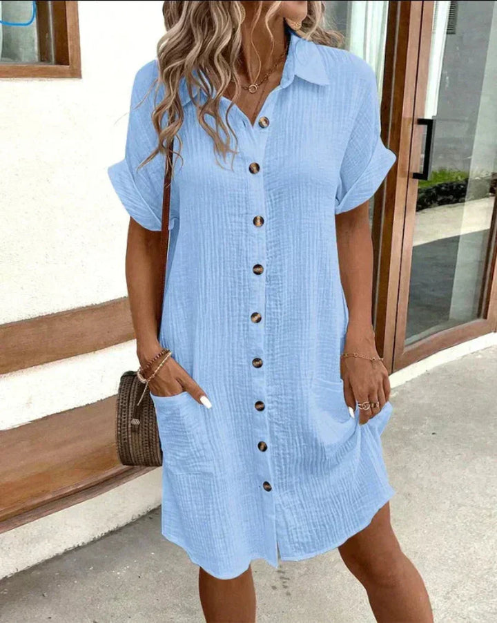 Aria - Classic Polo Loose Dresses
