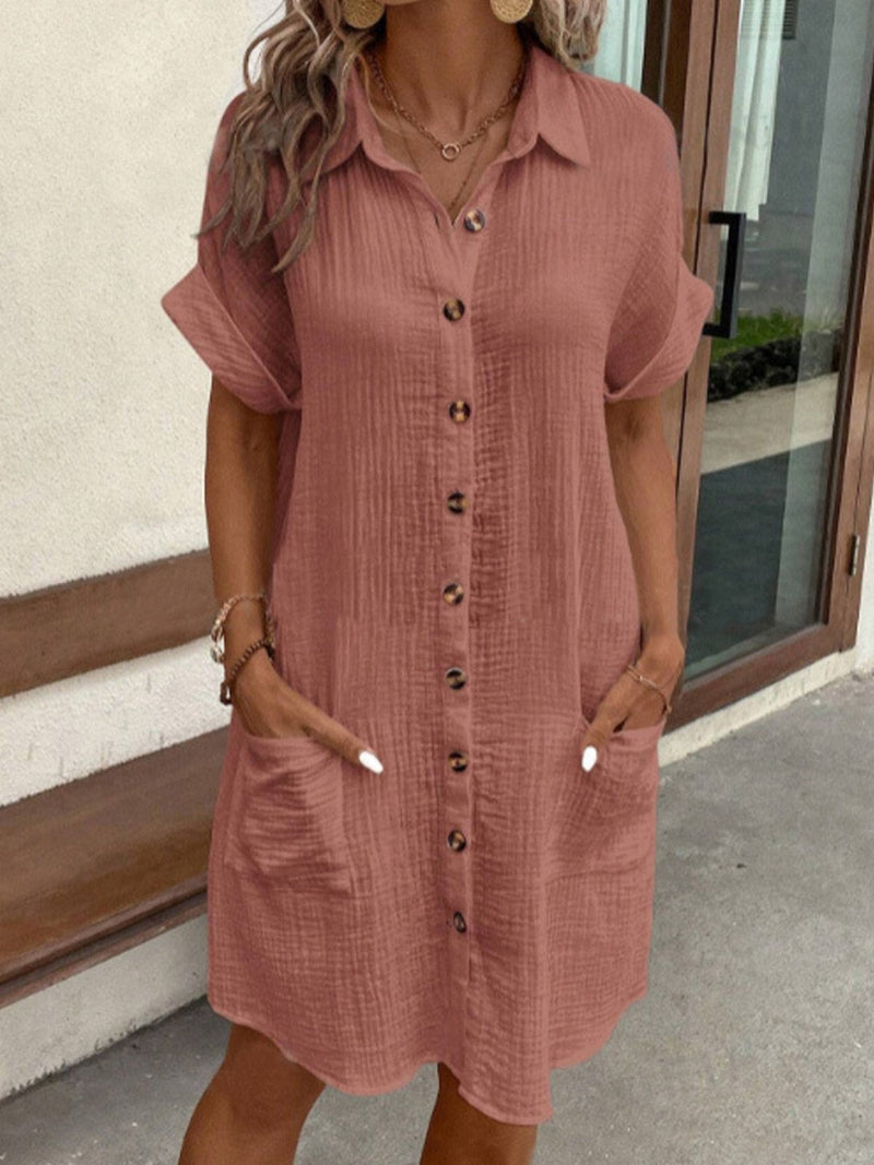 Aria - Classic Polo Loose Dresses