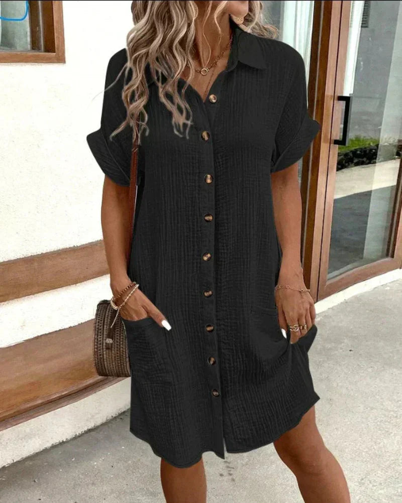 Aria - Classic Polo Loose Dresses