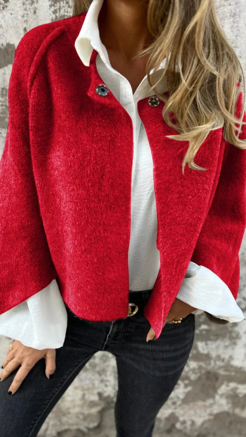 Amelia | Timeless Coat with Round Neck