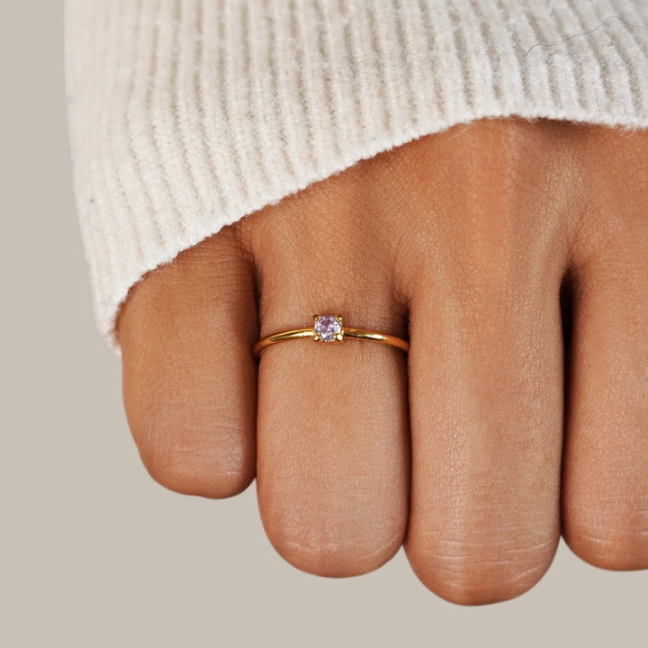 Birthstone Signature Rings