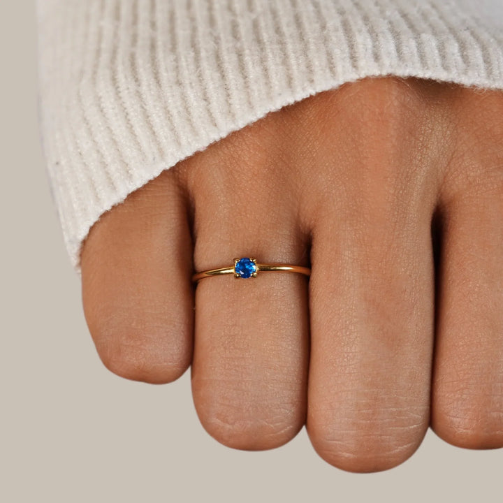 Birthstone Signature Rings