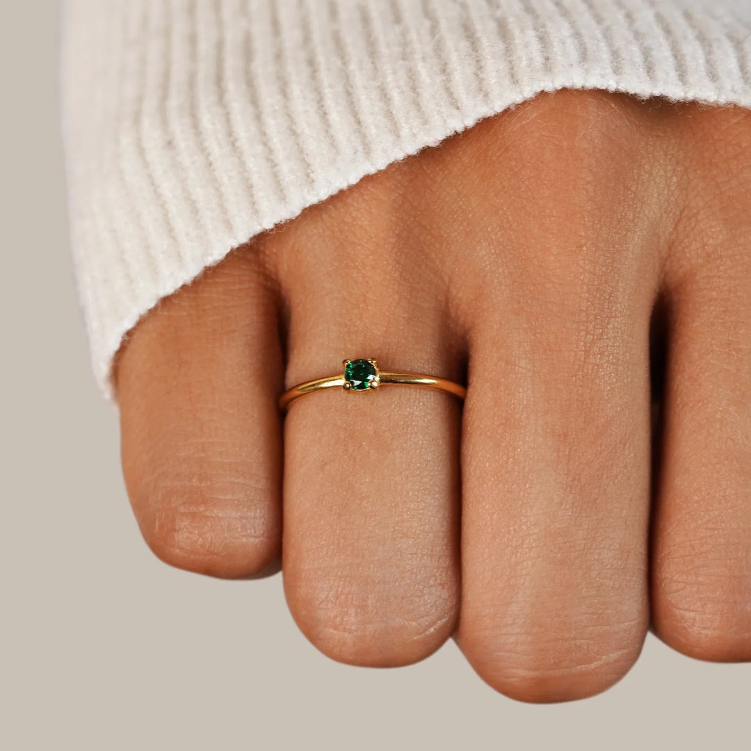 Birthstone Signature Rings