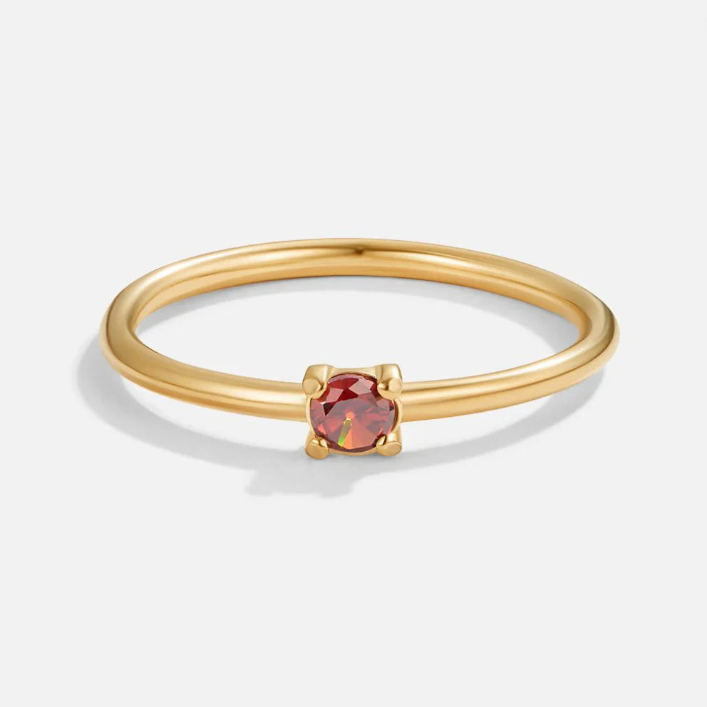 Birthstone Signature Rings