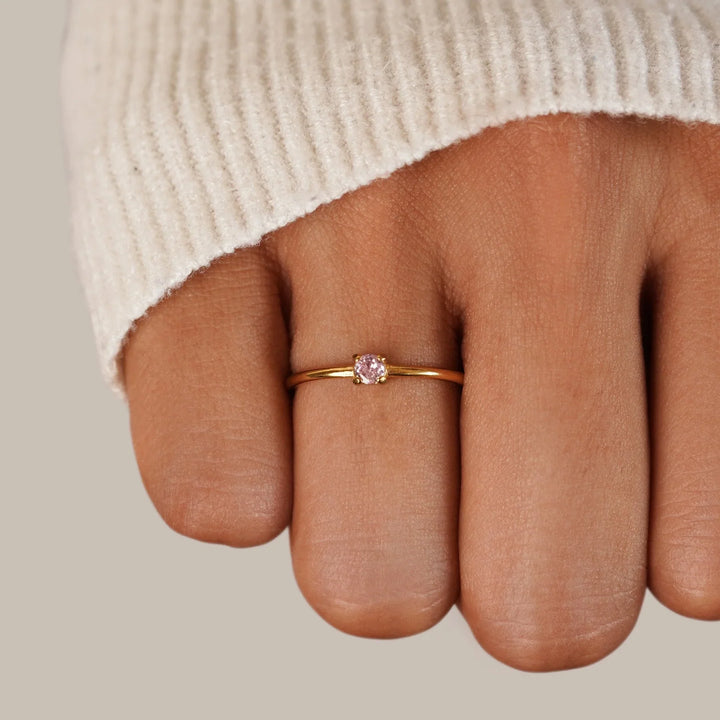 Birthstone Signature Rings