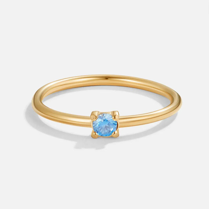 Birthstone Signature Rings