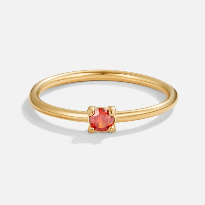 Birthstone Signature Rings
