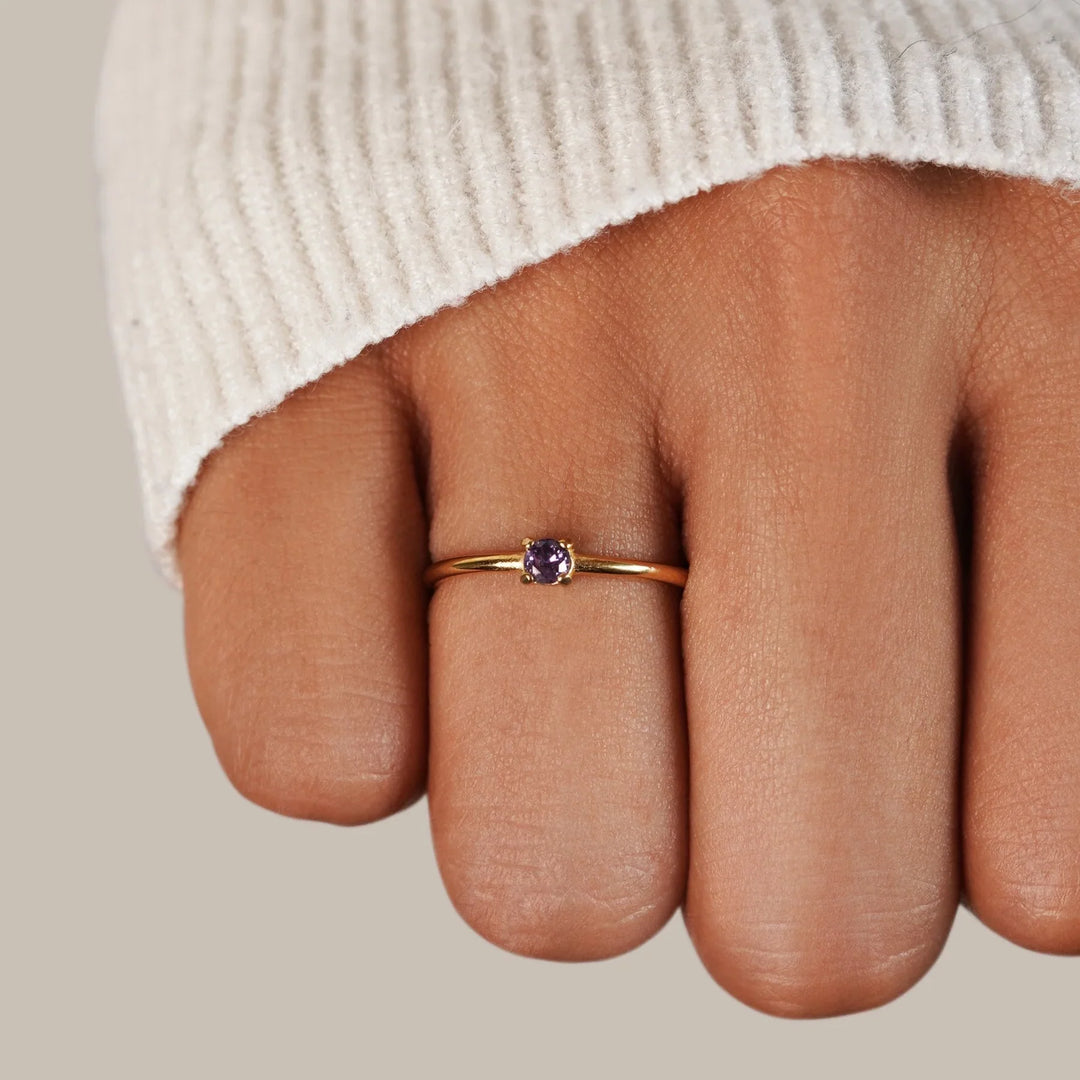 Birthstone Signature Rings