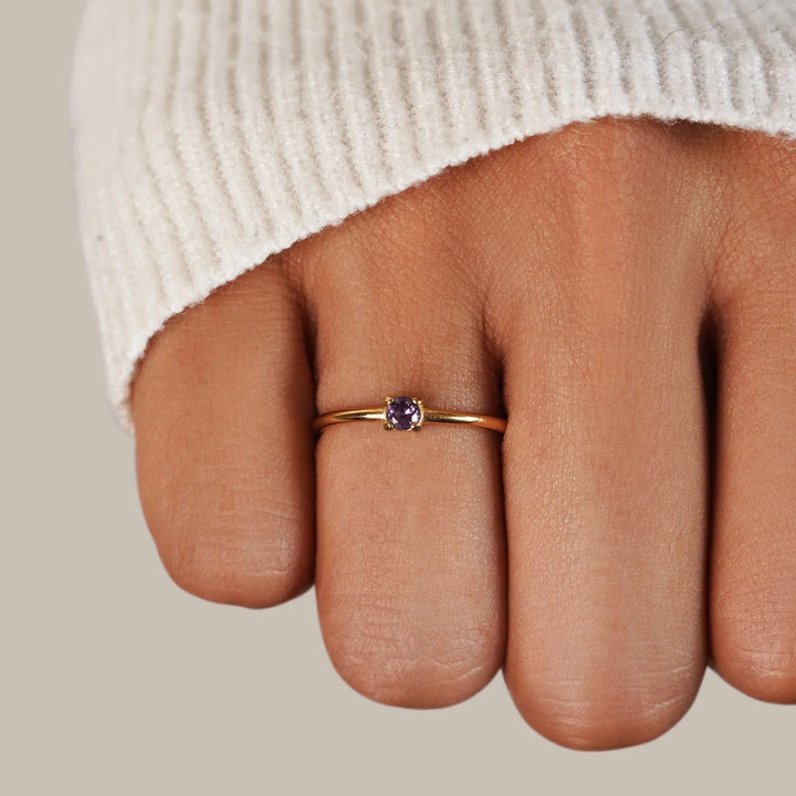Birthstone Signature Rings