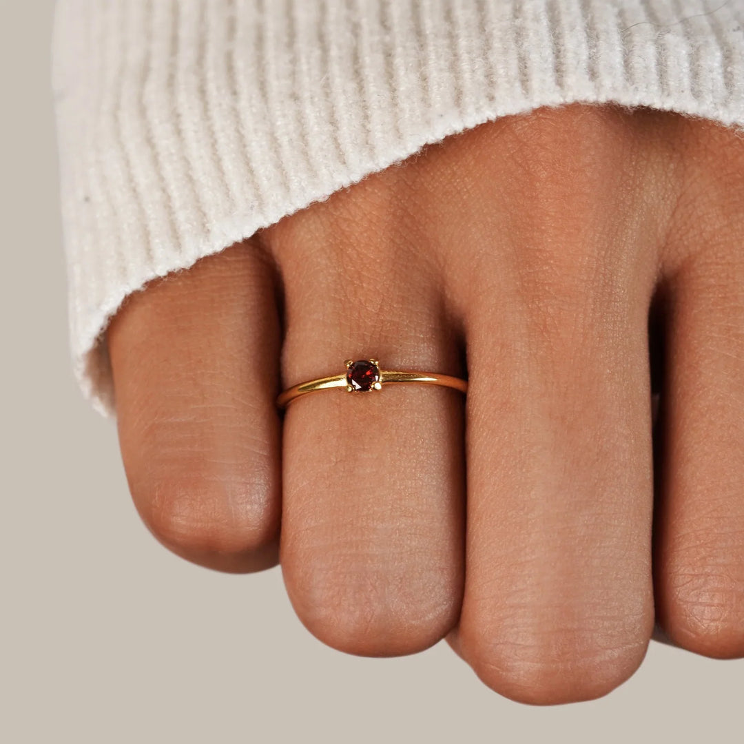 Birthstone Signature Rings