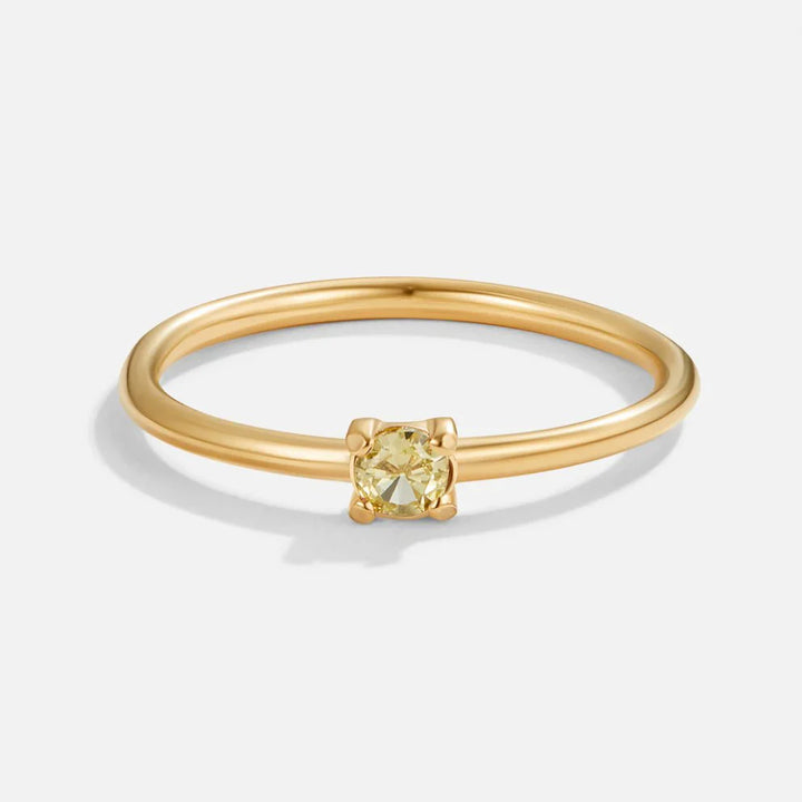 Birthstone Signature Rings