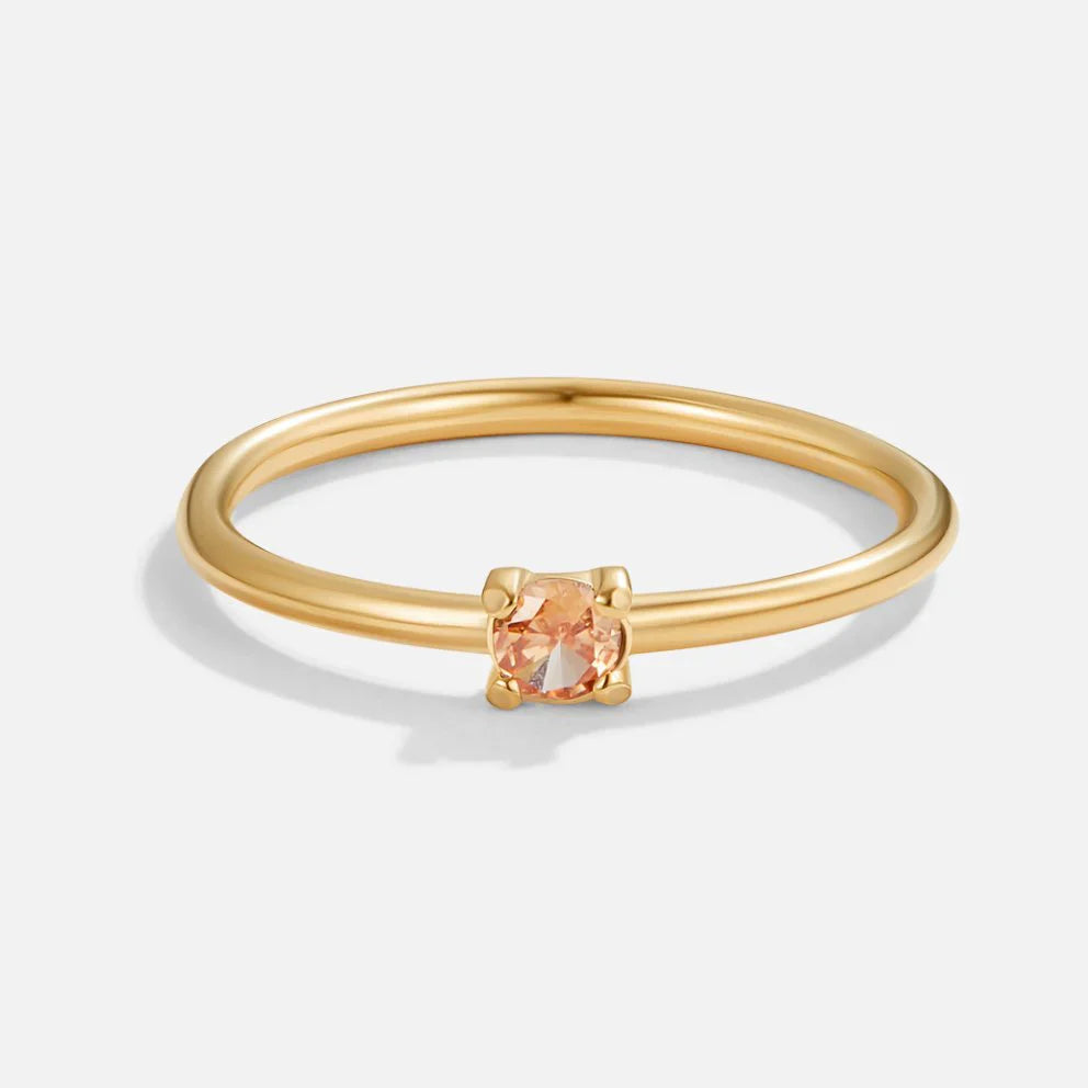 Birthstone Signature Rings