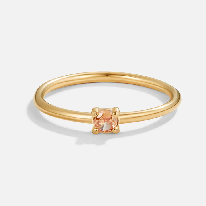 Birthstone Signature Rings