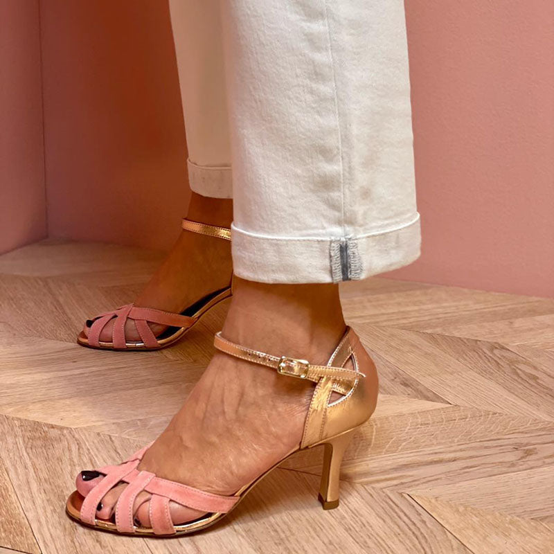 Mirano™ | Elegant open-toe sandals with a stiletto heel for a sophisticated style