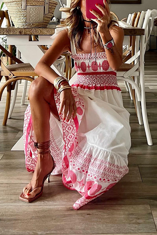 Addison - Dress with Lace and Square Collar