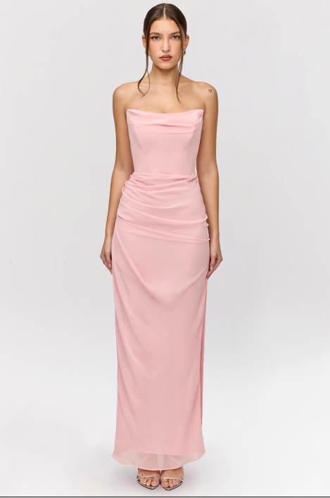 Pariel™ | Strapless Maxi Dress