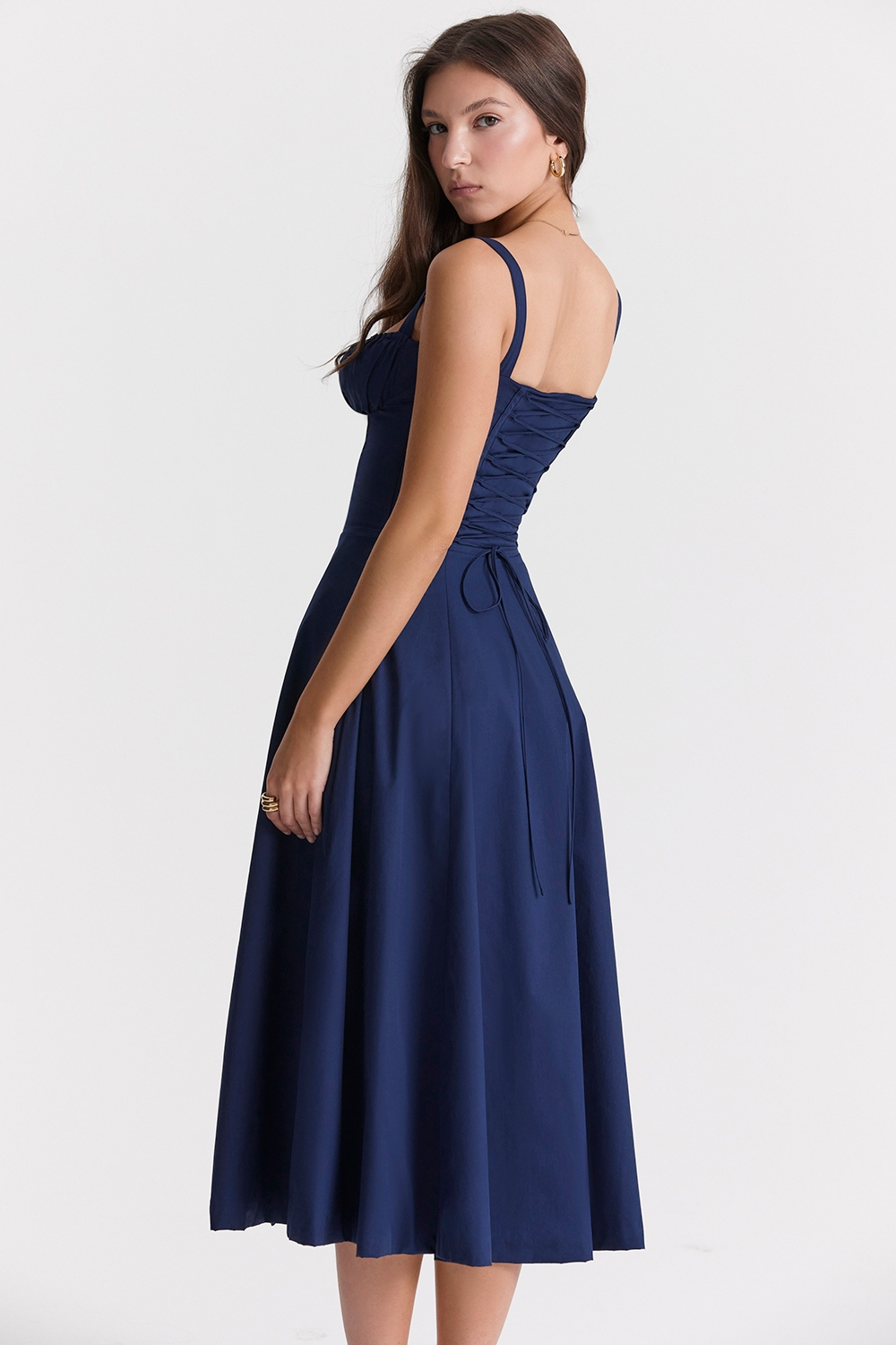 Vivienne™ | Romantic Corset Midi Dress