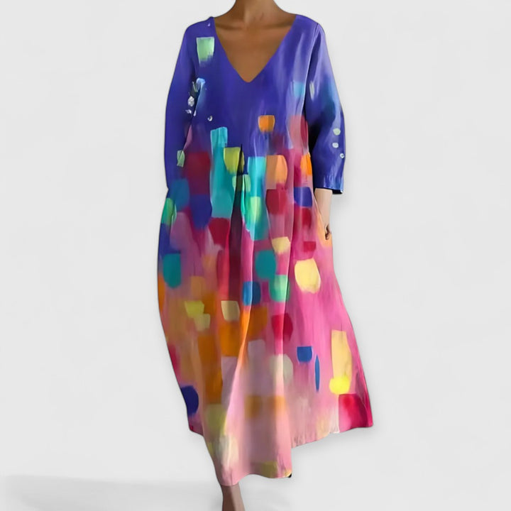 Princess | Premium Elegant V-Neck Dress