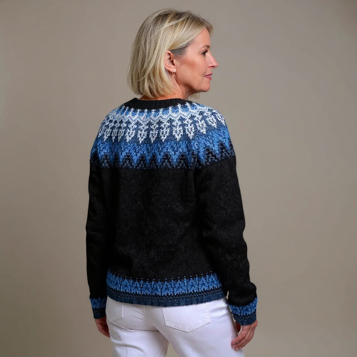 Givanna | Vintage Icelandic Wool Cardigan