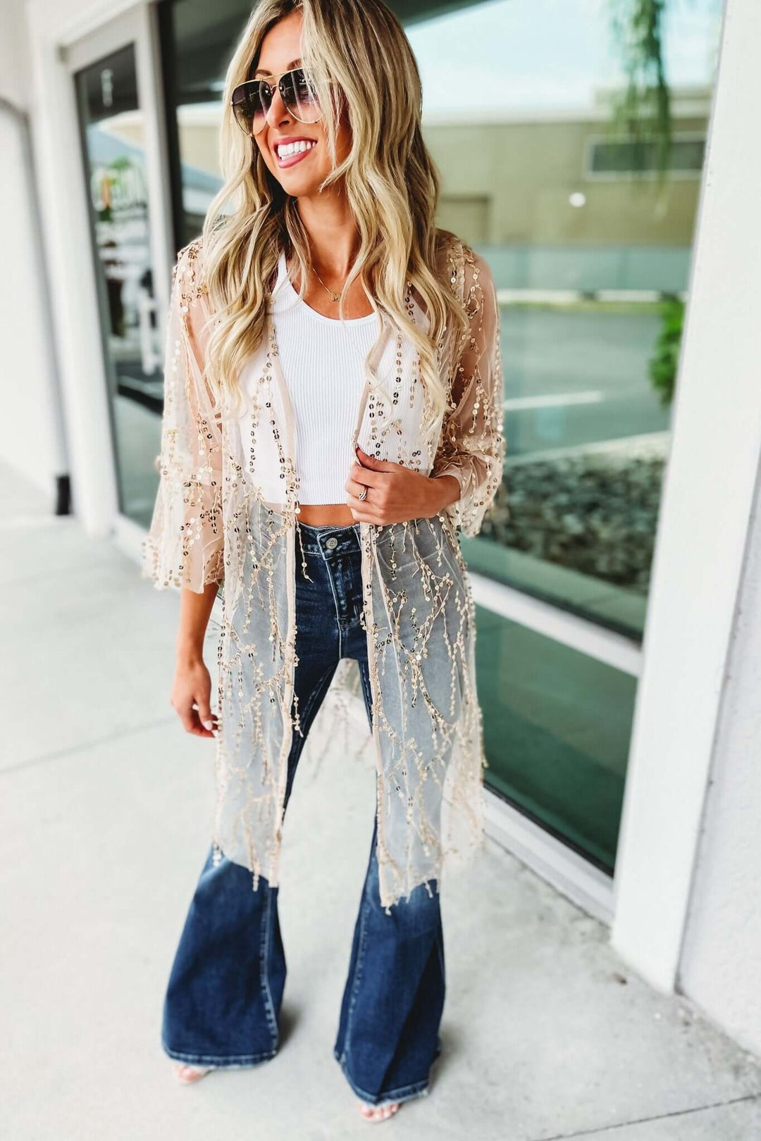 Omiryn™ | Party Sequin Kimono