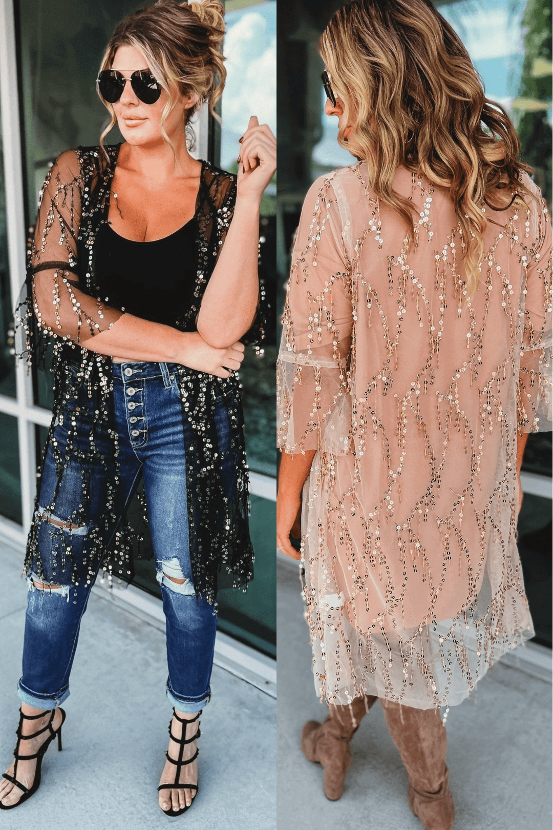 Omiryn™ | Party Sequin Kimono