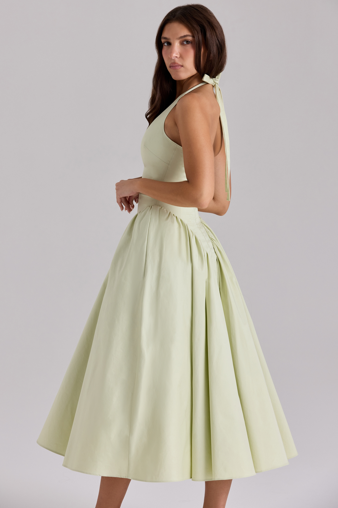 Liana™ | Ruched Midi Dress