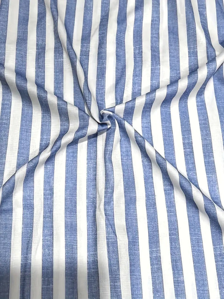 Jenna™ | Striped Short Sleeve Shirt Dress