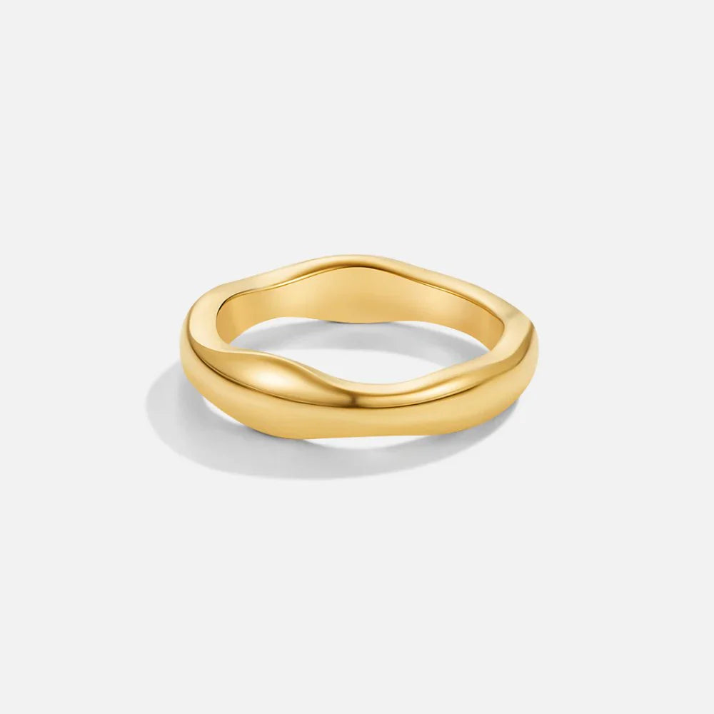 Mira™ | Wave Ring Set