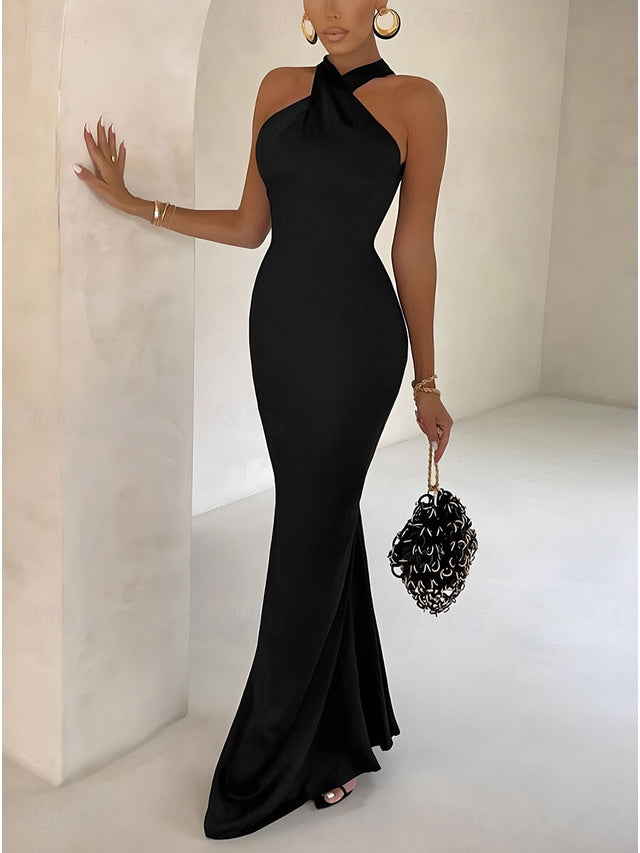 Solenyra™ | Halter Maxi Dress